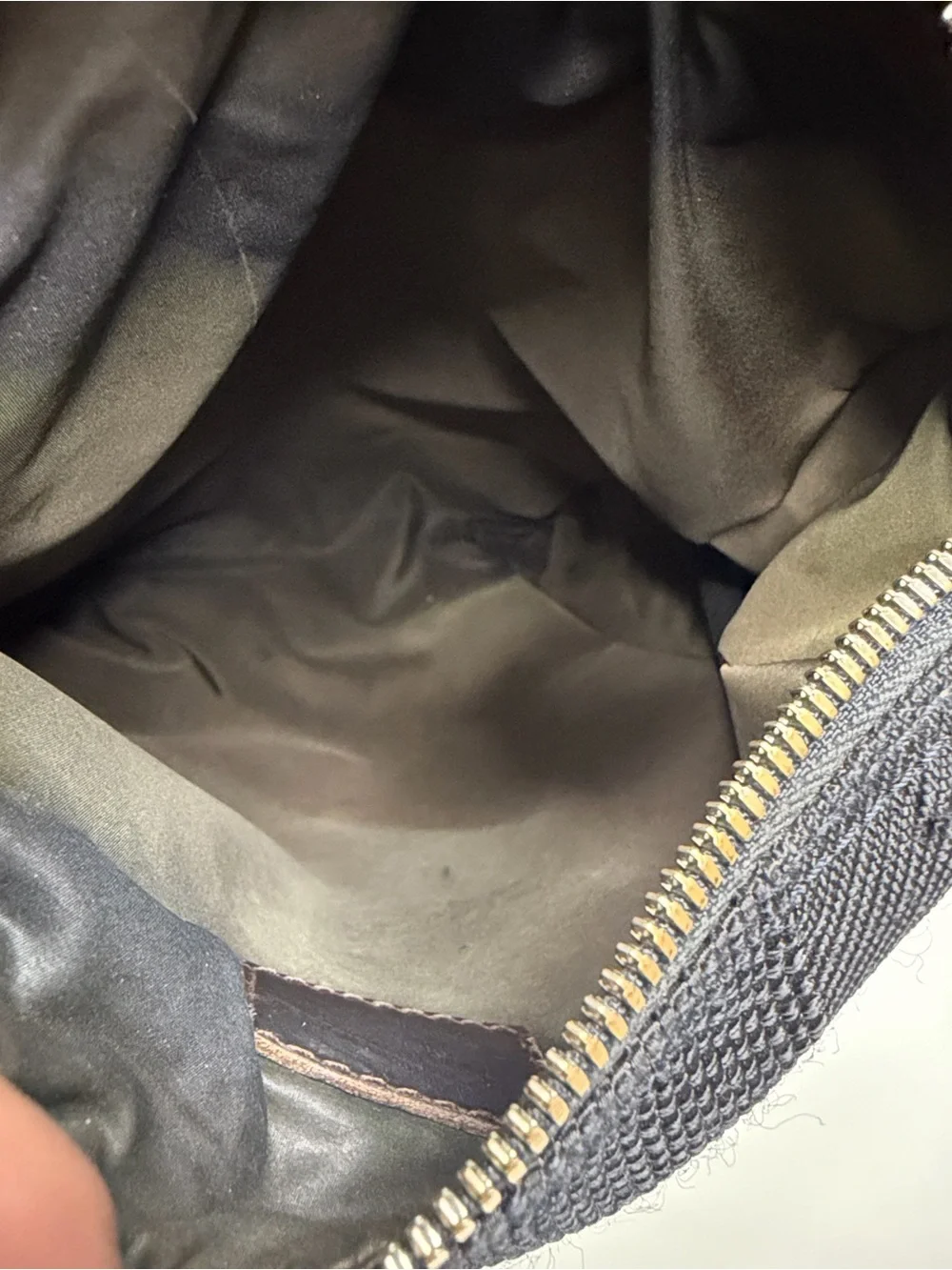 Louis Vuitton Black Mesh Messenger Crossbody Bag
